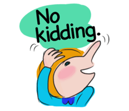 Oh, Kappa Girl! 2 - The English version! sticker #7802925