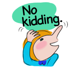 Oh, Kappa Girl! 2 - The English version! sticker #7802925