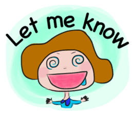 Oh, Kappa Girl! 2 - The English version! sticker #7802929