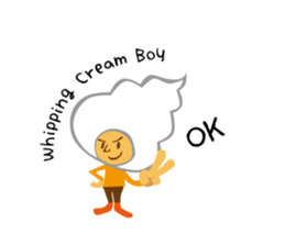 A word of fairies of the cake sticker #7803309