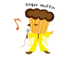 A word of fairies of the cake sticker #7803320