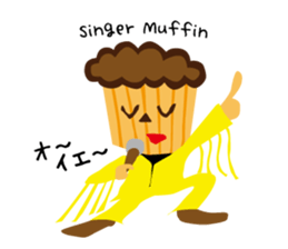 A word of fairies of the cake sticker #7803321