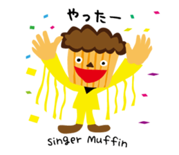 A word of fairies of the cake sticker #7803323