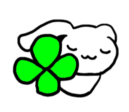 love you bunny sticker #7803602