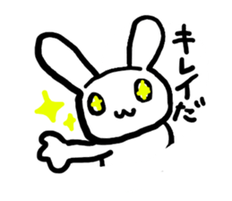 love you bunny sticker #7803607