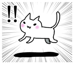 Powerful manga Cats 2 sticker #7803616