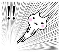 Powerful manga Cats 2 sticker #7803628