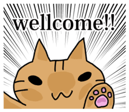 Powerful manga Cats 2 sticker #7803632