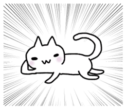 Powerful manga Cats 2 sticker #7803647