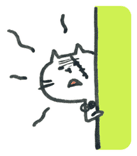 A little bad cat. sticker #7804177