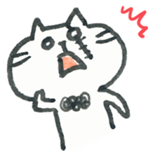 A little bad cat. sticker #7804190