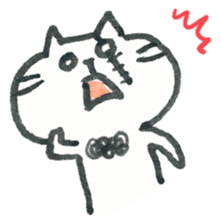 A little bad cat. sticker #7804190