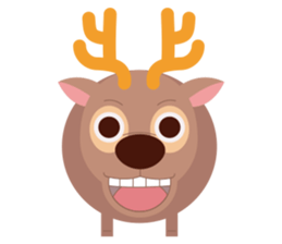 Cute deer Pico sticker #7804293