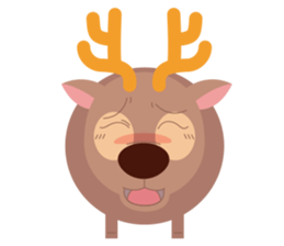 Cute deer Pico sticker #7804299