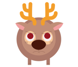 Cute deer Pico sticker #7804301