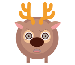 Cute deer Pico sticker #7804302