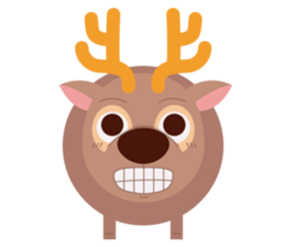 Cute deer Pico sticker #7804305