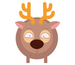 Cute deer Pico sticker #7804311