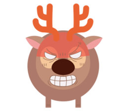 Cute deer Pico sticker #7804316