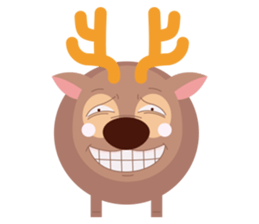 Cute deer Pico sticker #7804319