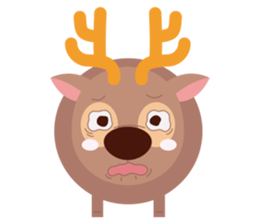 Cute deer Pico sticker #7804320