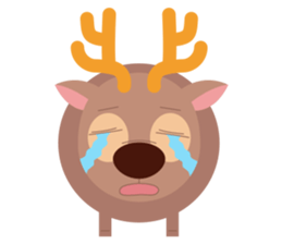 Cute deer Pico sticker #7804321