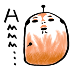 Lord of "Hmmm...."English edition sticker #7804525