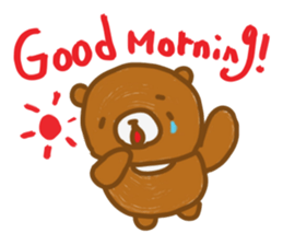 Uncle of the tired bear vol.2 sticker #7805012