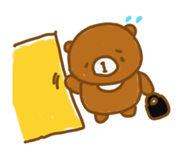 Uncle of the tired bear vol.2 sticker #7805014