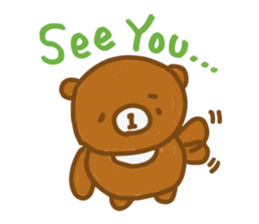 Uncle of the tired bear vol.2 sticker #7805015