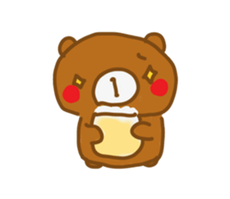 Uncle of the tired bear vol.2 sticker #7805019