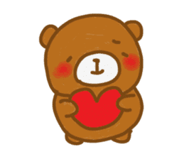 Uncle of the tired bear vol.2 sticker #7805029