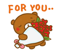 Uncle of the tired bear vol.2 sticker #7805030