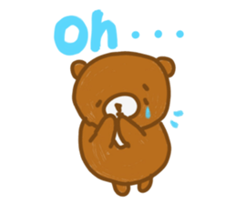 Uncle of the tired bear vol.2 sticker #7805032