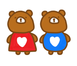 Uncle of the tired bear vol.2 sticker #7805035