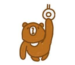 Uncle of the tired bear vol.2 sticker #7805038