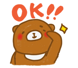 Uncle of the tired bear vol.2 sticker #7805040