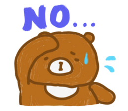 Uncle of the tired bear vol.2 sticker #7805041