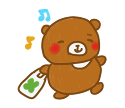 Uncle of the tired bear vol.2 sticker #7805045