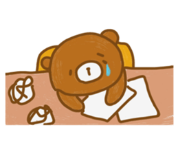 Uncle of the tired bear vol.2 sticker #7805049