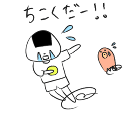 the daily life of ONIGIRI 2nd. sticker #7805174