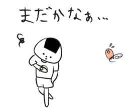 the daily life of ONIGIRI 2nd. sticker #7805193