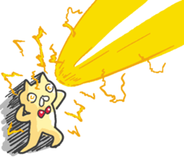 piggy cat sticker #7805307