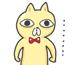 piggy cat sticker #7805312