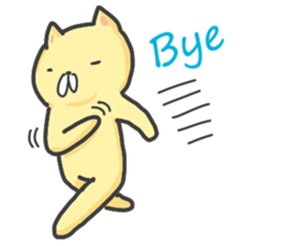 piggy cat sticker #7805323