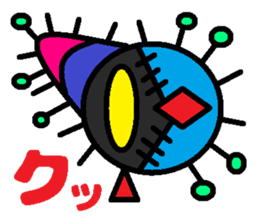 Trash robot 3 (AIZUTI Version) sticker #7805908