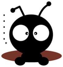 Small small wish Ant2 sticker #7806116