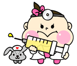 Today's Lovely Menko-chan vol.3 sticker #7806153