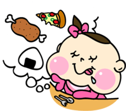 Today's Lovely Menko-chan vol.3 sticker #7806155