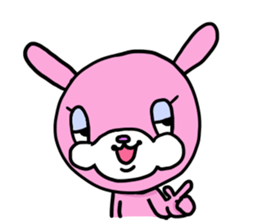 It is a turn , a rabbit . sticker #7806375